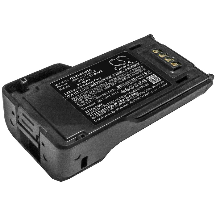 CS-KNB543TW : Battery for Kenwood P25, TK-5230, TK-5330 and others - Replaces KENWOOD KNB-L1, KNB-L2, KNB-L3 and others