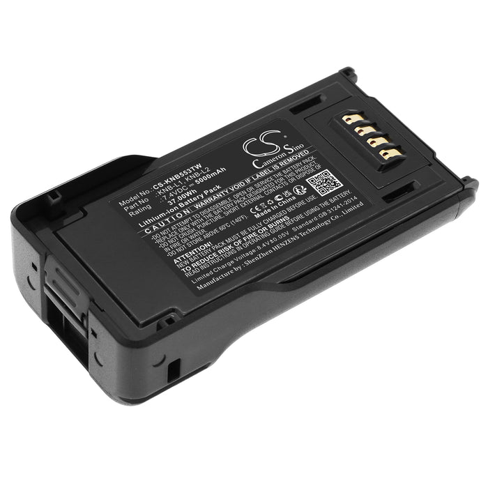 CS-KNB553TW : Battery for Kenwood P25, TK-5230, TK-5330 and others - Replaces KENWOOD KNB-L1, KNB-L2, KNB-L3 and others