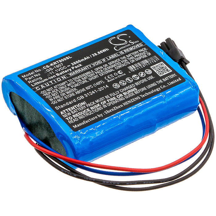 CS-KRT900SL : Battery for Kronos InTouch 9000, 8609000-018 - Replaces Kronos GS-1907