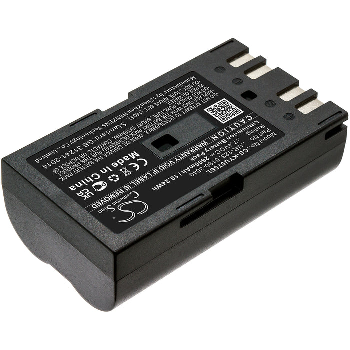 BP-KYU575SL: 7.4v Li-ION battery for Thermal Camera, replaces Keysight UR-123, 5190-3540