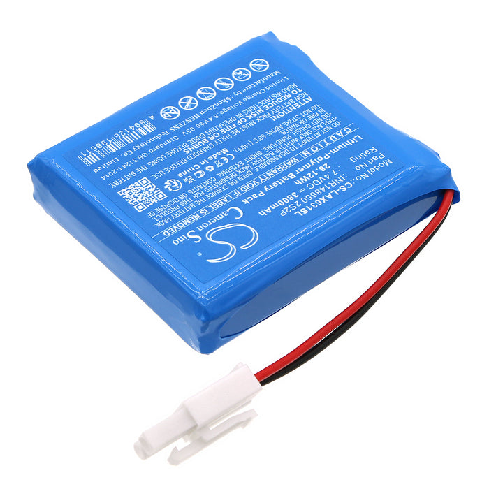 CS-LAX631SL : Battery for Launch X631, X631+ - Replaces Launch INR148650 2S2P
