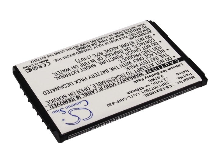 CS-LB2100SL : Battery for LG B2000, B2100, L343i and others - Replaces LG SBPL0077904, SBPL0077901, LGTL-GBIP-830