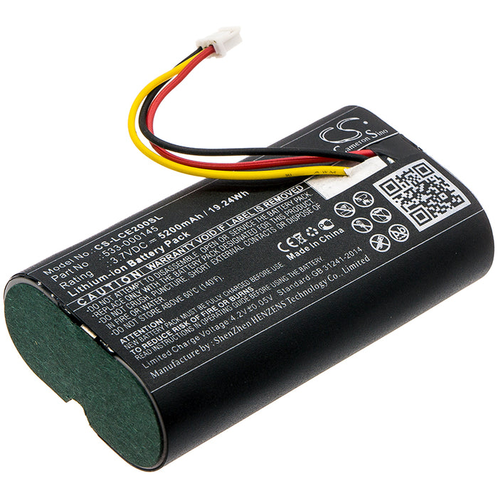 CS-LCE200SL : Battery for Logitech CIRCLE 2, ICES-3(3), NMB-3(B) and others - Replaces Logitech 533-000145