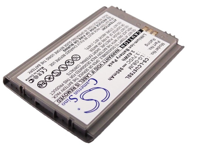 CS-LCU575SL : Battery for Cingular TRAX - Replaces LG LG-GBJM