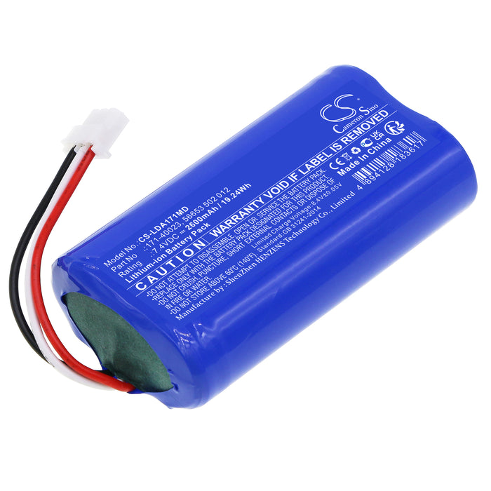 CS-LDA171MD : Battery for Laerdal Resusci Anne QCPR - Replaces Laerdal 171-40023, 56653 502 012