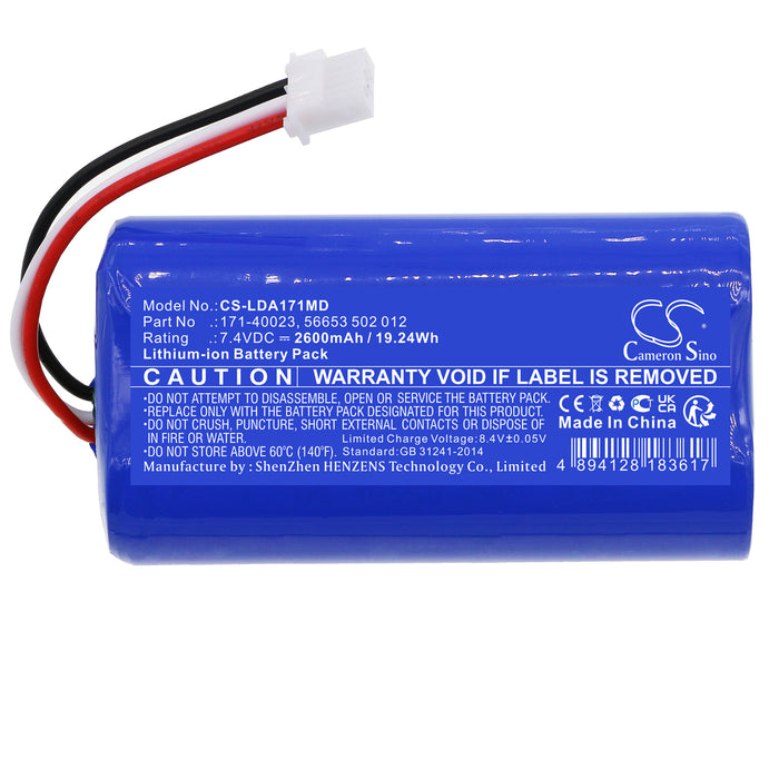 CS-LDA171MD : Battery for Laerdal Resusci Anne QCPR - Replaces Laerdal 171-40023, 56653 502 012