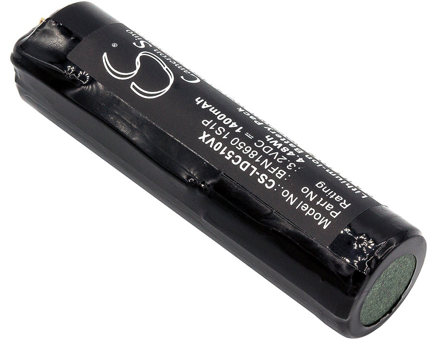 CS-LDC510VX : Battery for Leifheit Dry&Clean 51000, Dry&Clean 51002, Dry&Clean 51113 and others - Replaces Leifheit BFN18650 1S1P, 205050, 205513 and others