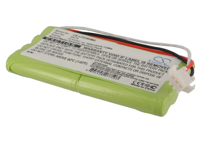 CS-LFD390MD : Battery for Toitu FD390 Doppler, FD390 - Replaces Toitu 6075