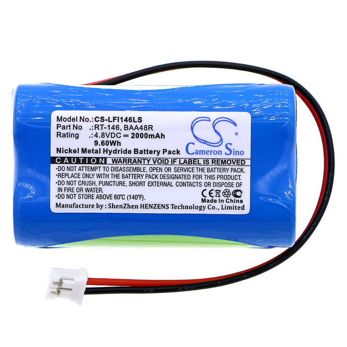 CS-LFI146LS : Battery for LFI Lights Emergency Light, Daybrite Emergi-Lite BAA48R - Replaces LFI RT-146, BAA48R