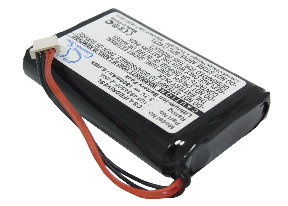 CS-LIFEDRIVESL : Battery for Palm LifeDriver - Replaces Palm 1UF463450F-2-INA