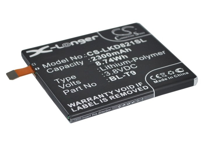 CS-LKD821SL : Battery for Google Nexus 5, Nexus 5 32GB, Nexus 5 16GB - Replaces LG BL-T9, EAC62078701