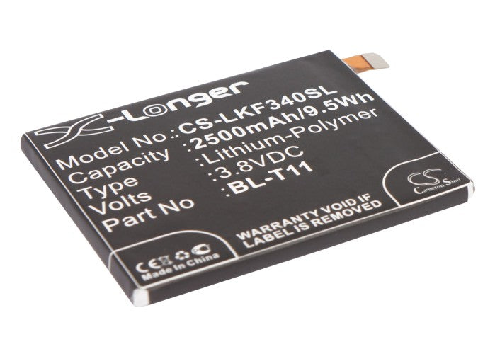 CS-LKF340SL : Battery for LG G Flex, F340, L22 and others - Replaces LG BL-T11, EAC62218301