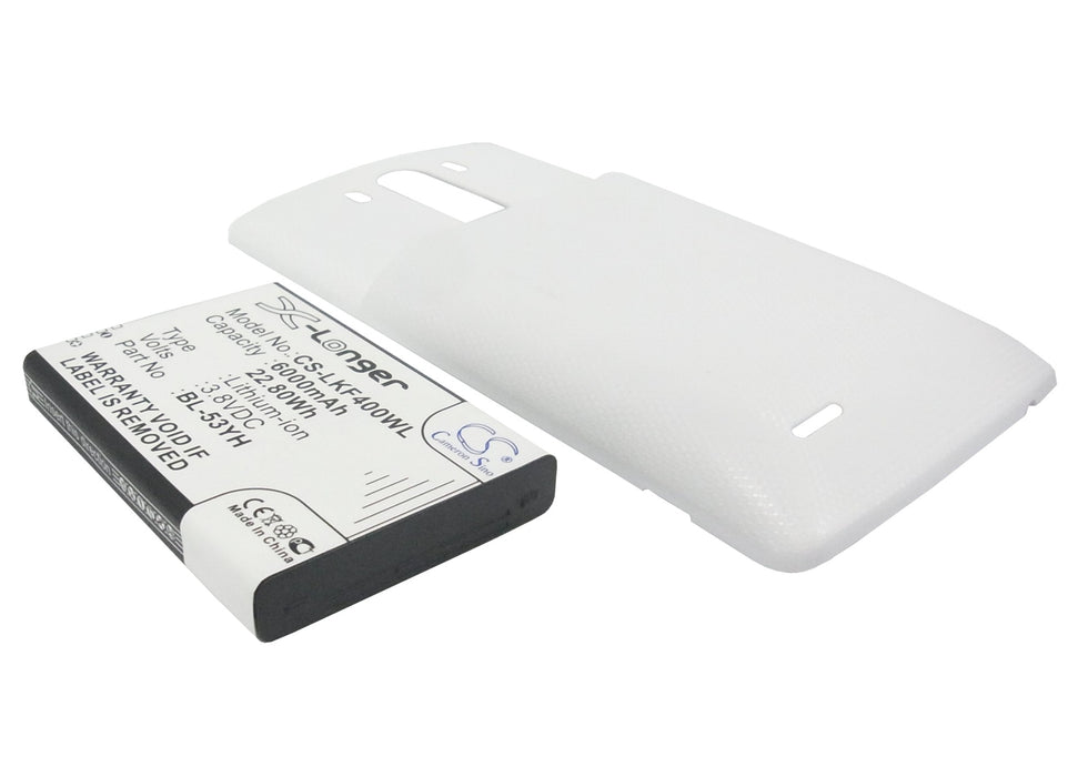 CS-LKF400WL : Battery for LG G3, D855, D855 LTE and others - Replaces LG BL-53YH