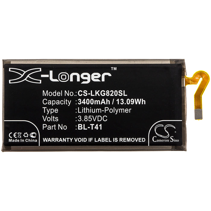 CS-LKG820SL : Battery for LG V40, V405UAB, V40 ThinQ and others - Replaces LG BL-T41