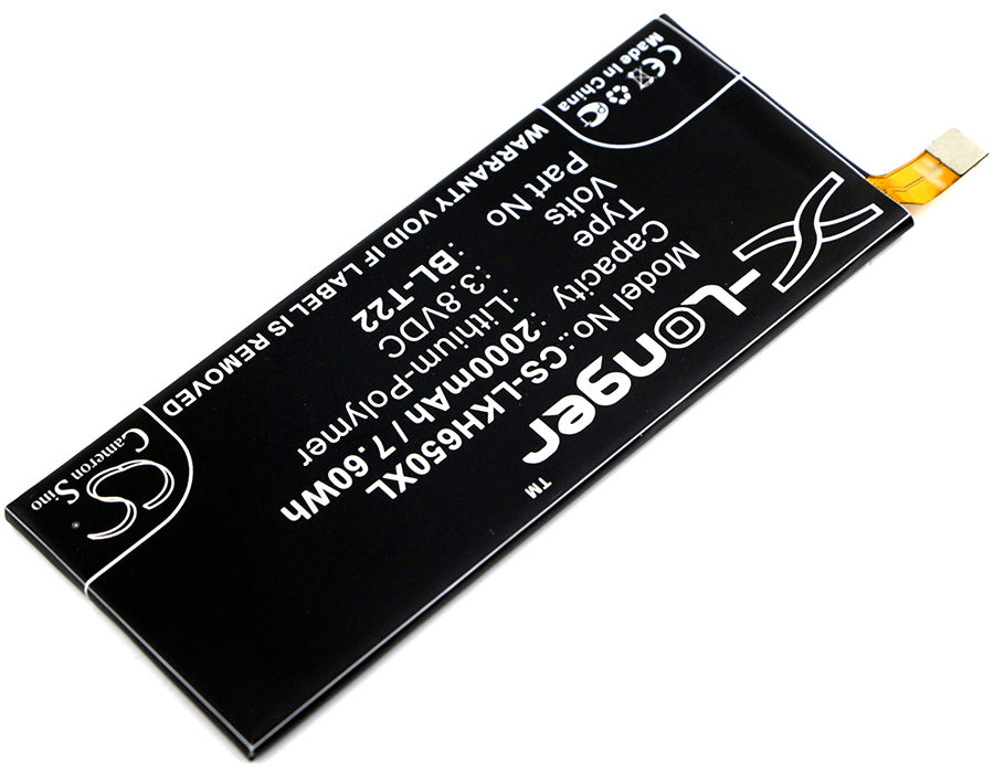 CS-LKH650XL : Battery for LG H650, H650AR, H650K and others - Replaces LG BL-T22, EAC63158201