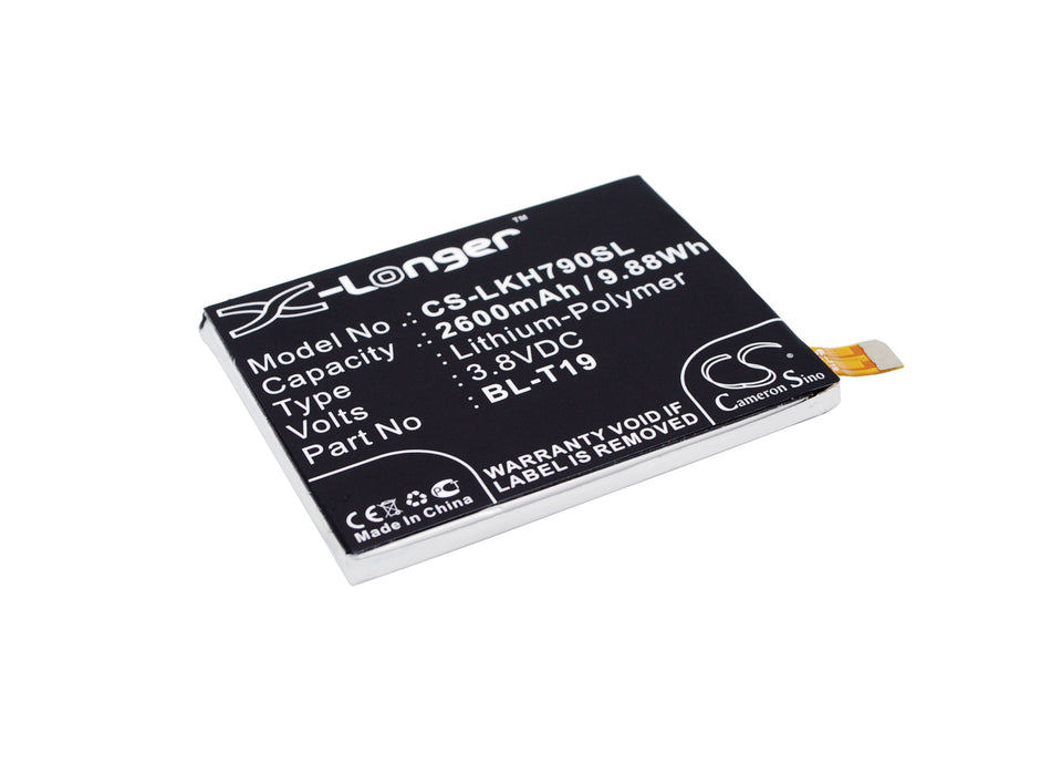 CS-LKH790SL : Battery for Google Nexus 5X, Nexus 5X LTE - Replaces Google BL-T19