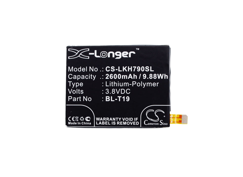 CS-LKH790SL : Battery for Google Nexus 5X, Nexus 5X LTE - Replaces Google BL-T19