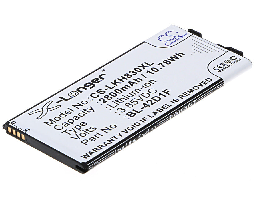 CS-LKH830XL : Battery for LG G5, H830, G5 Lite and others - Replaces LG BL-42D1F, EAC63238901, EAC63238801