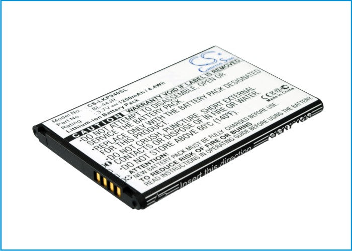 CS-LKP940SL : Battery for LG P940, Prada 3.0, K2 and others - Replaces LG BL-44JR, EAC61738301, EAC61738201