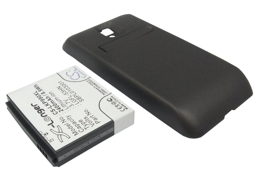 CS-LKP990XL : Battery for LG P990, Optimus 2X, Optimus Speed and others - Replaces LG SBPL0103001, FL-53HN