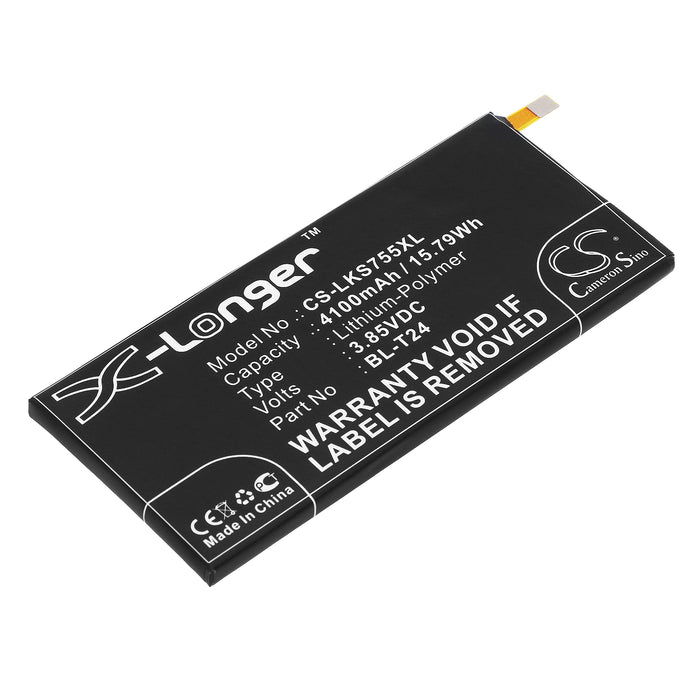 CS-LKS755XL : Battery for LG K220, K220Y, K220Z and others - Replaces LG BL-T24, EAC63358901, EAC63340001