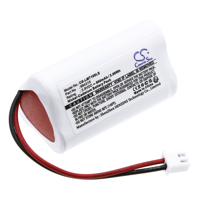 CS-LMT100SL : 3.6v Ni-Cd battery for emergency lighting, replaces Lumenxl, Unitech, TOPA etc.