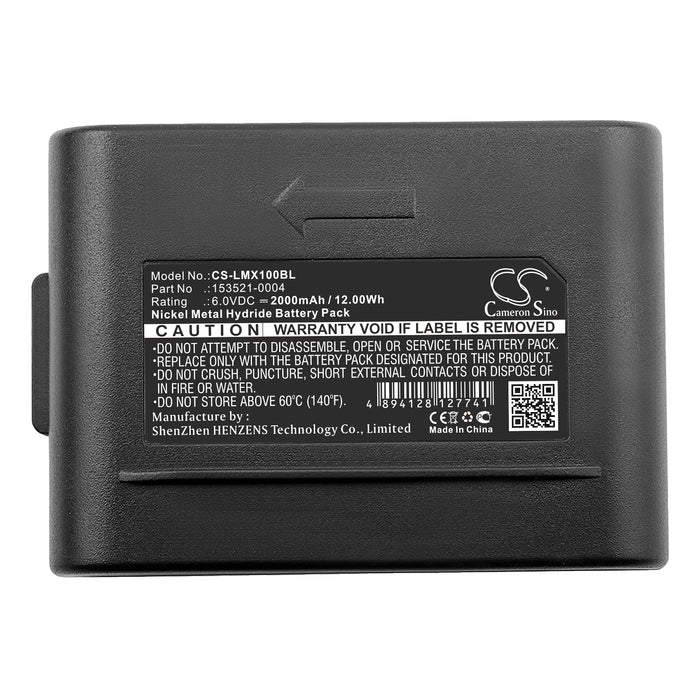 CS-LMX100BL : Battery for LXE MX1 - Replaces LXE 153521-0004