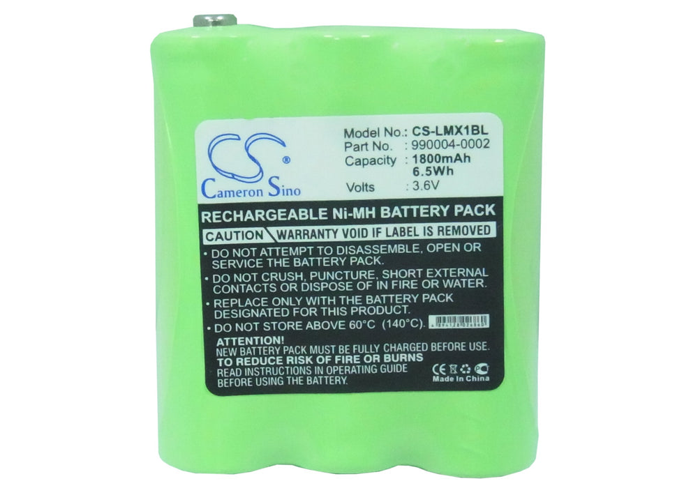 CS-LMX1BL : Battery for PSC 2M, 4M, FALCON TOP GUN 310 and others - Replaces PSC 00-864-00, 990004-0002, 00-862-00