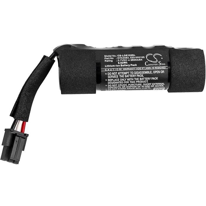 CS-LOE105SL : Battery for Logitech UE Boom, S-0012 - Replaces Logitech NTA3083, 533-000105