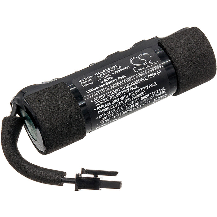 CS-LOE207SL : Battery for Logitech UE Boom 2, UE Boom 2 Ultimate - Replaces Logitech 00798-601-8207