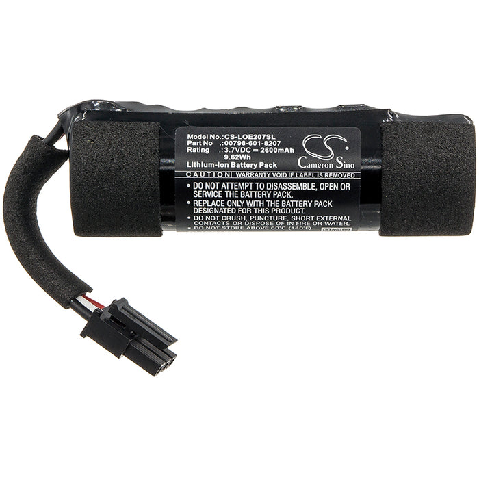 CS-LOE207SL : Battery for Logitech UE Boom 2, UE Boom 2 Ultimate - Replaces Logitech 00798-601-8207