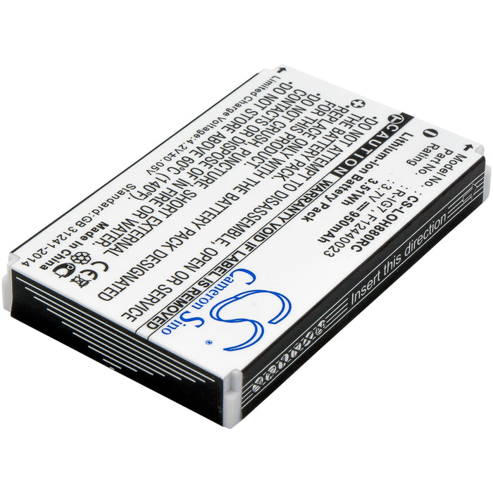 CS-LOH880RC : Battery for Harman Kardon TC30 - Replaces Logitech 190304-200, R-IG7, F12440023 and others