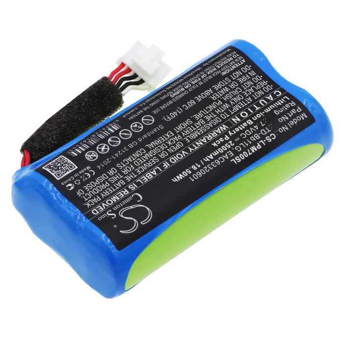 CS-LPM700SL : Battery for LG Music Flow P7, NP7550, PJ9 and others - Replaces LG TD-Bb11LG, EAC63320601, EAC63918901