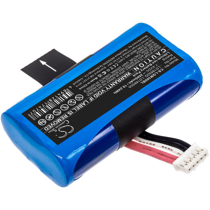 CS-LQM300BL : Battery for Landi A8, E350, E550 - Replaces Landi LD18650D, LD18650A