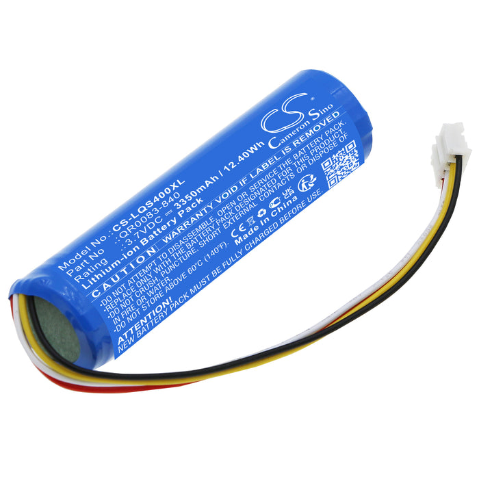 CS-LQS400XL : Battery for Qolsys IQ Panel 4, IQP4005, IQ Panel 4 PowerG and others - Replaces Qolsys QR0083-840, IAN034NA