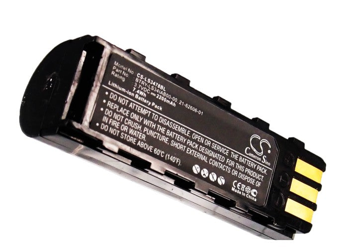 CS-LS3478BL : Battery for Honeywell 8800 - Replaces Symbol BTRY-LS34IAB00-00, 21-62606-01