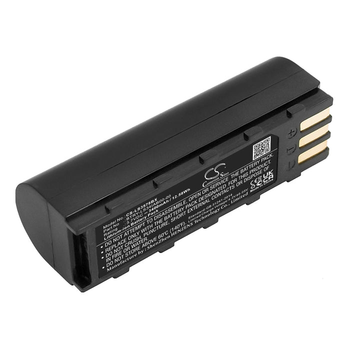 CS-LS3578BX : Battery for Honeywell 8800 - Replaces Symbol BTRY-LS34IAB00-00, 21-62606-01