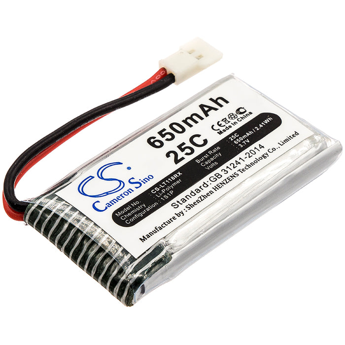 CS-LT118RX : Battery for Cheerson CX-30W - Replaces Hubsan H107C-A24, H107C-A24