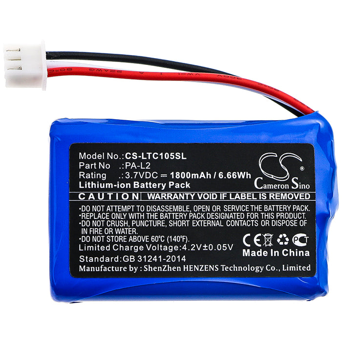 CS-LTC105SL : Battery for Labotect InControl 1050 - Replaces Labotect PA-L2