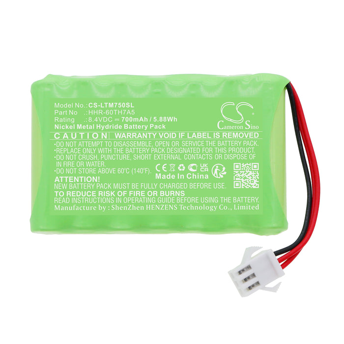 CS-LTM750SL : Battery for Seiko QR-350, QR-375, QR-395 and others - Replaces Seiko QR-35004, QR-35004N