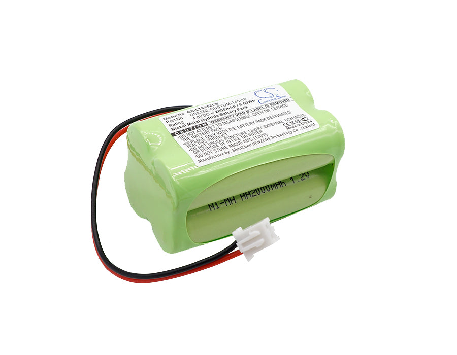 CS-LTS152LS : Battery for Lithonia Lithonia Daybright D-AA650BX4 Squared Shape, D-AA650BX4, it Signs - Replaces Lithonia OSA152, CUSTOM-145-10