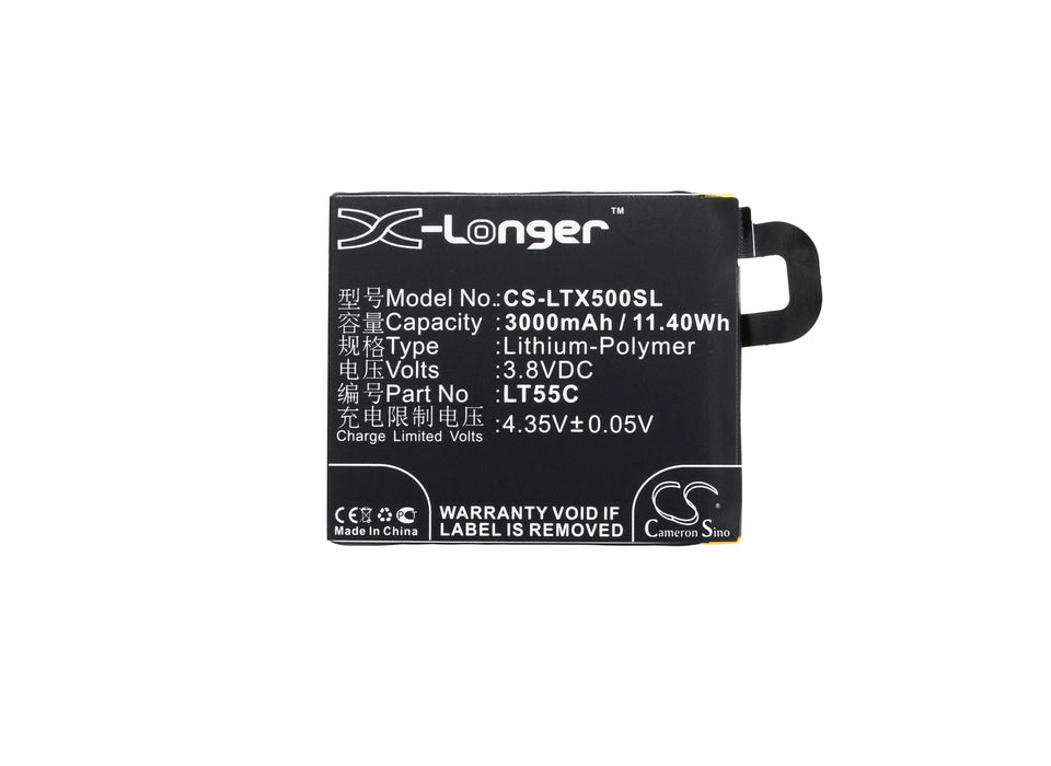 CS-LTX500SL : Battery for LeEco Le1s, X500, X501 and others - Replaces LeEco LT55C