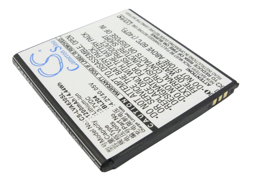 CS-LVA630SL : Battery for Lenovo A586, A765e, A630T and others - Replaces Lenovo BL204