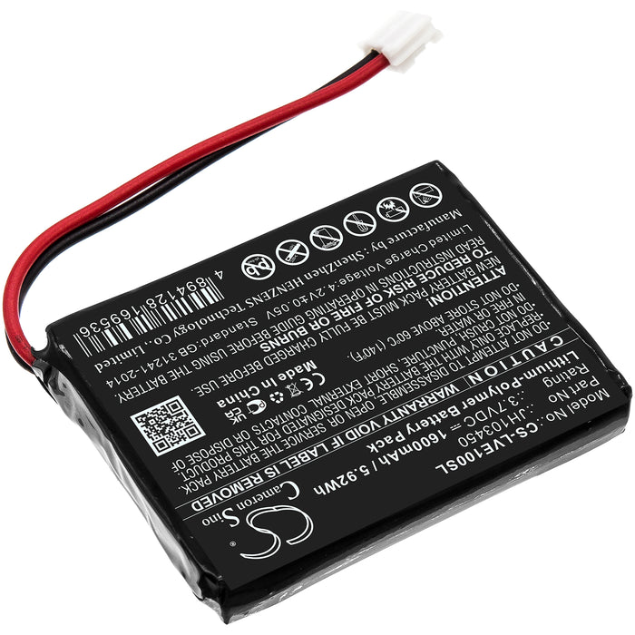 CS-LVE100SL : Battery for Levana Palm, Jena - Replaces Levana JH103450