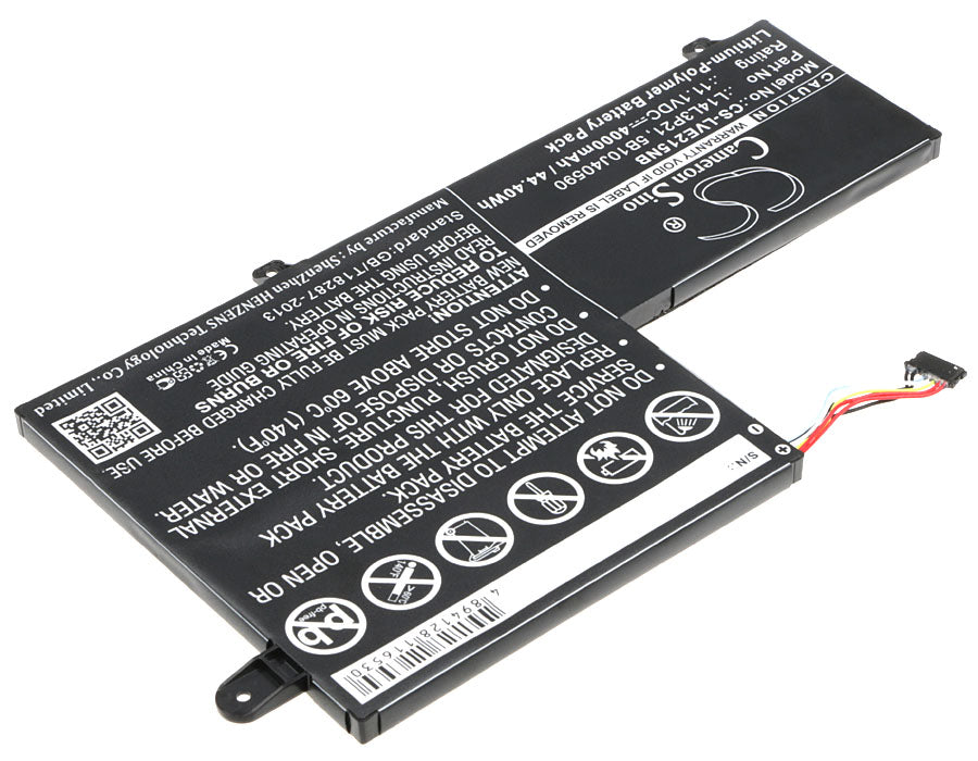 CS-LVE215NB : Battery for Lenovo Edge 2-1580, Edge 2-1580 80QF, Edge 2 (2-1580) and others - Replaces Lenovo L14L3P21, 5B10J40590, 5B10G78609 and others