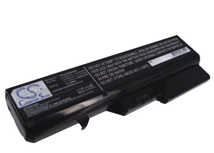 CS-LVG460HB : Battery for Lenovo IdeaPad G460, IdeaPad B470, IdeaPad B470A and others - Replaces Lenovo 121000935, 121000937, 121000938 and others