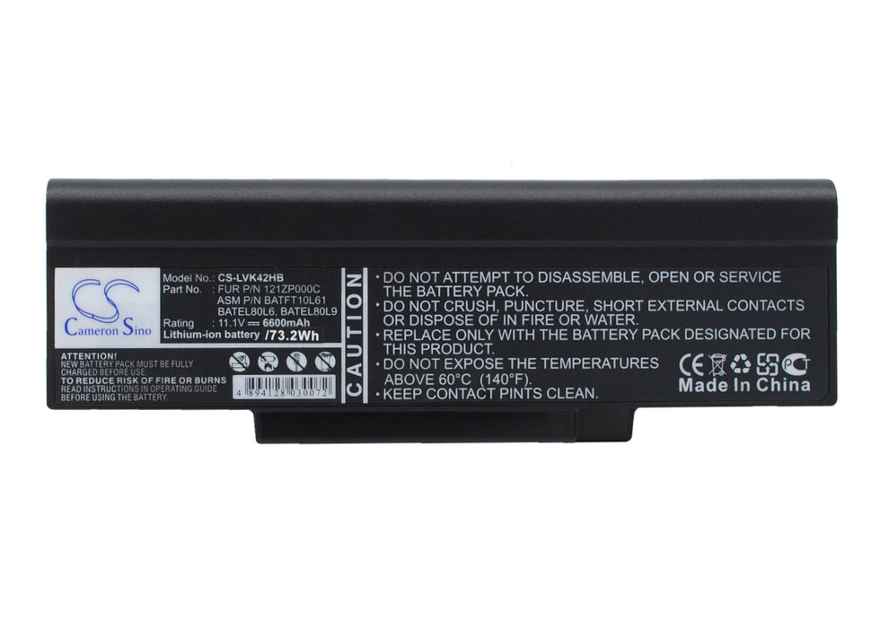 CS-LVK42NB : Battery for Lenovo K42, E42, E42G and others - Replaces Lenovo BATEL80L6, BATEL80L9, BATFL91L6 and others