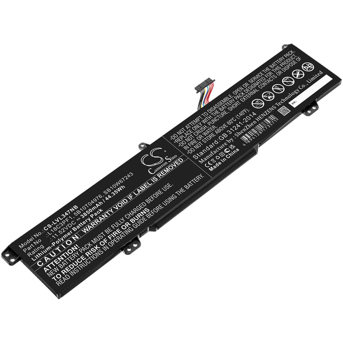 CS-LVL347NB : Battery for Lenovo Ideapad L340 17 Gaming, Ideapad L340-17irh 81ll001yge, Ideapad L340 15 Gaming and others - Replaces Lenovo L18C3PF1, 5B10T04976, SB10W67243