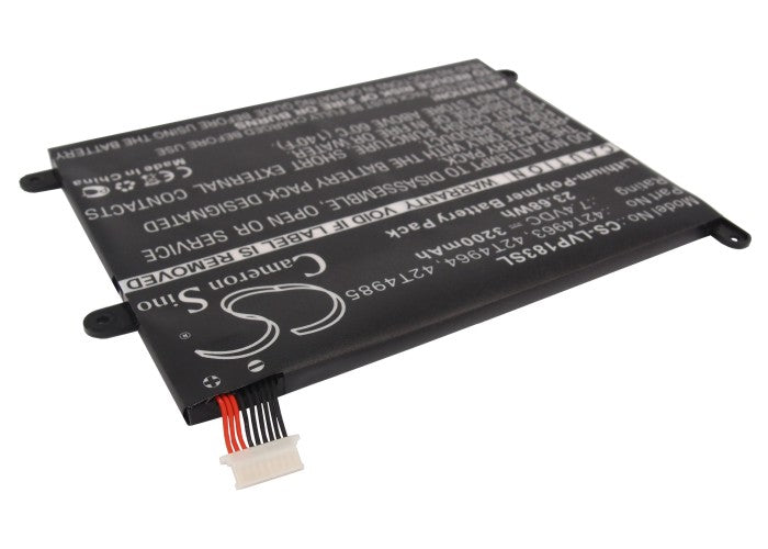CS-LVP183SL : Battery for Lenovo ThinkPad 1838, ThinkPad 1838 10.1, ThinkPad 1838-25U and others - Replaces Lenovo 42T4963, 42T4964, 42T4985 and others