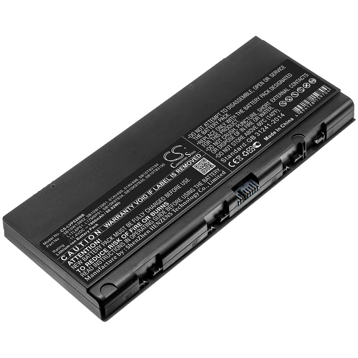 CS-LVP520NB : Battery for Lenovo Thinkpad P52, ThinkPad P52 L00, ThinkPad P52(20M9A012CD) and others - Replaces Lenovo 5B10W13952, 01AV495, 01AV496 and others